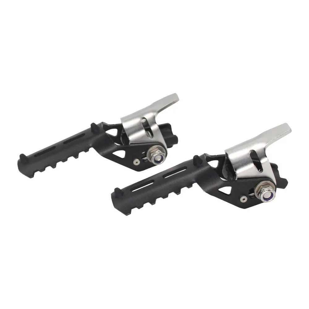 

Motorcycle Highway Front Foot Pegs Folding Footrests Clamps 22-25mm For BMW R1250GS R 1200 GS adv adventure LC HP GSA 2013-2022