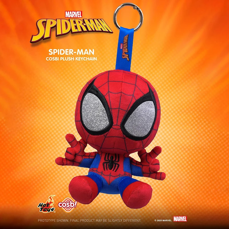 ของเล่นร้อน Plush กล่องตาบอด Marvel Spider-Mam Cosbi ตุ๊กตาพวงกุญแจคอลเลกชัน Miles Morales Venom ตุ๊กตาเด็กวันเกิดของเล่นของขวัญ