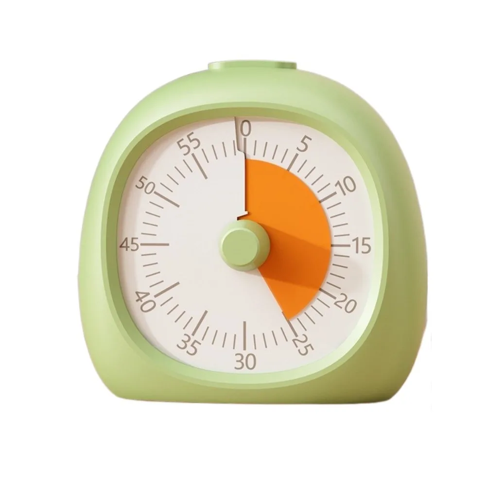 Useful Plastic Visual Timer Silent 60 Minute Study Timer Focus Aid Digital Clock Kids Study