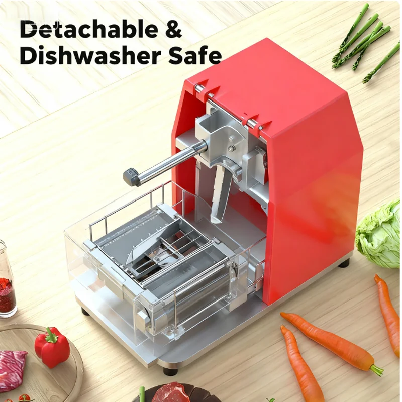 

Commercial Meat Cutting Machine Stainless Steel Meat Slicer Cube Meat Mincing Machine Flaky Electric Slicer Meat Cutter 220V