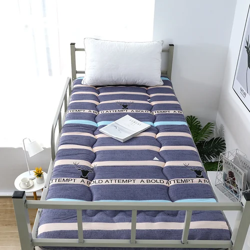 Colchón individual suave para dormitorio, colchón grueso plegable para suelo, colchón para estudiantes, Tatami, colchón de cama plegable