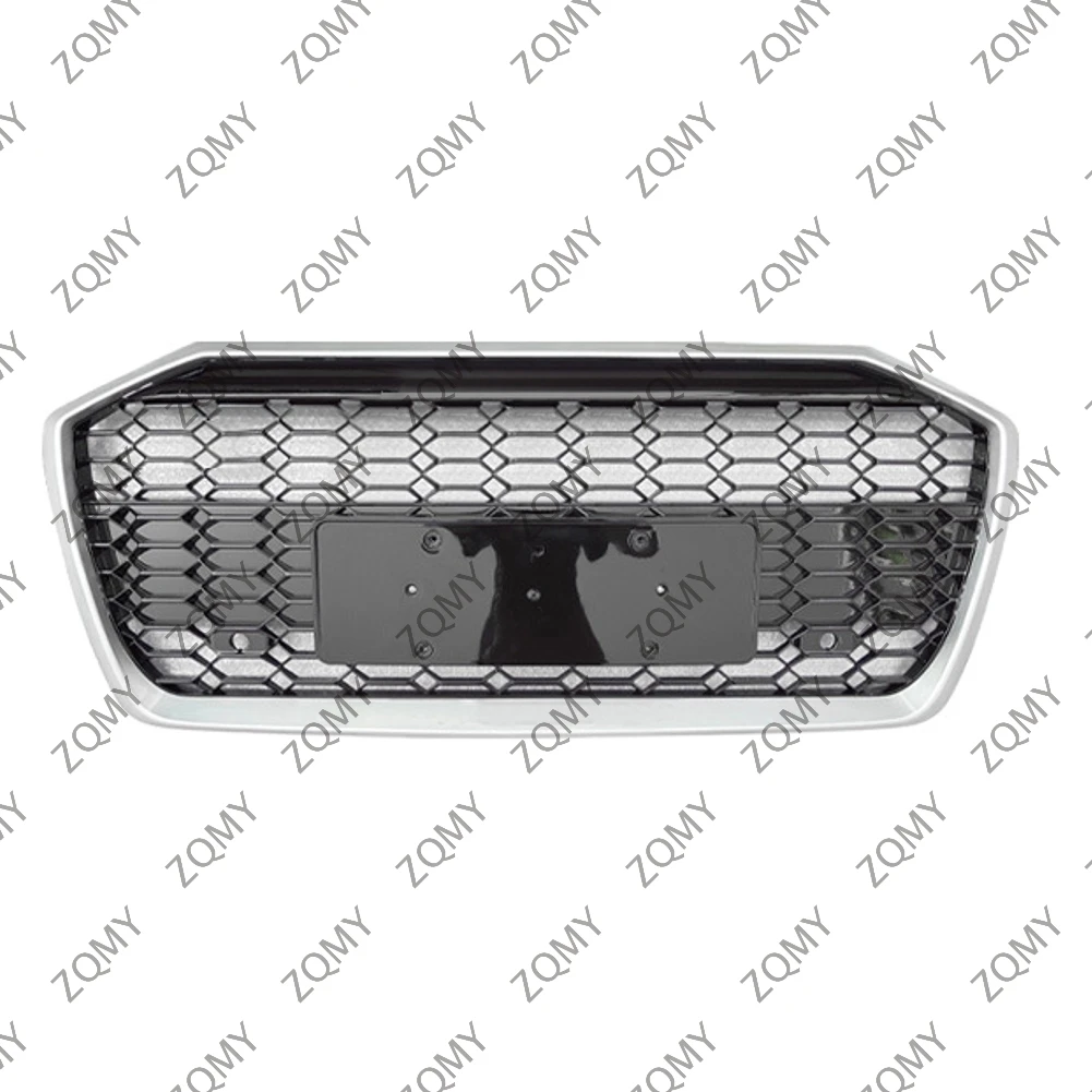 

W/Logo For Audi A6/A6L/S6 2019 2020 2021-2023 2024 Car Front Bumper Grille Centre Panel Styling Upper Grill (Modify RS6 style)