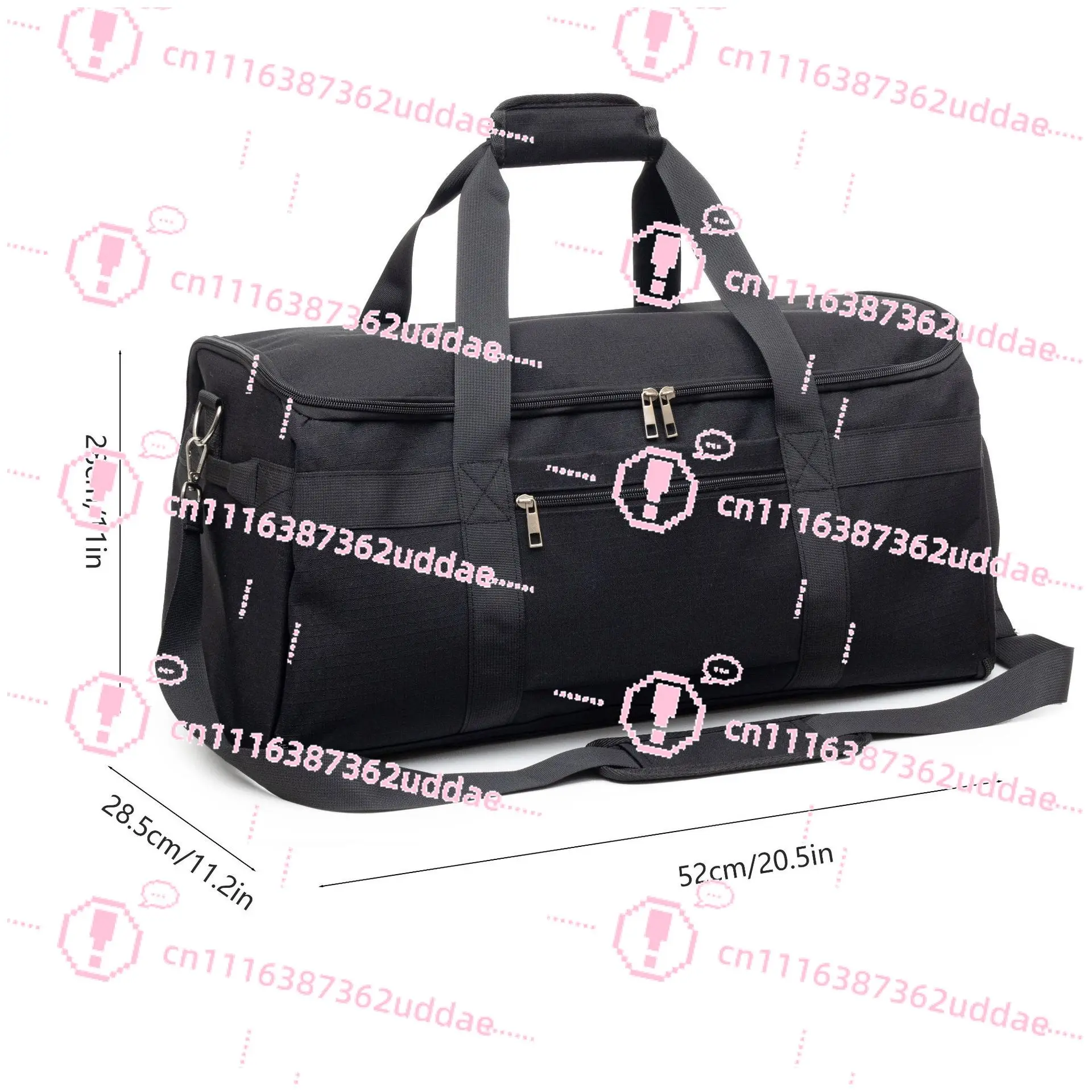 Spot New Multi-functional Travel Bag with Tie Rod Women's Simple Travel Bag Large Capacity Fitness Lightweight Sports