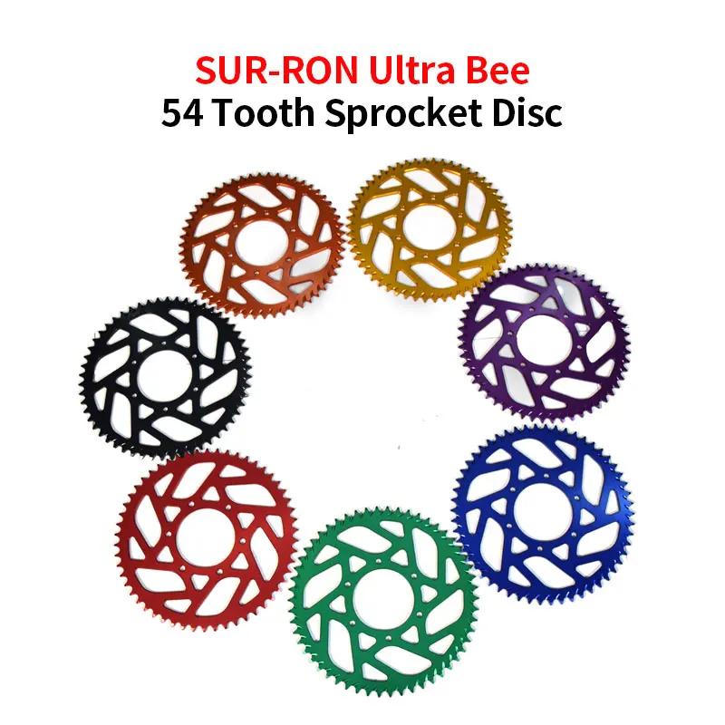 For SUR-RON Ultra Bee 54 Tooth Sprocket Disc E-bike Off-road Motorcycle Accessories Surron