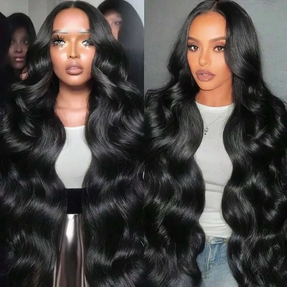 

Body Wave Lace Front Wigs Human Hair Pre Plucked Body Wave Lace Frontal 13x4 250 Density Glueless Wigs With Baby Hair For Women