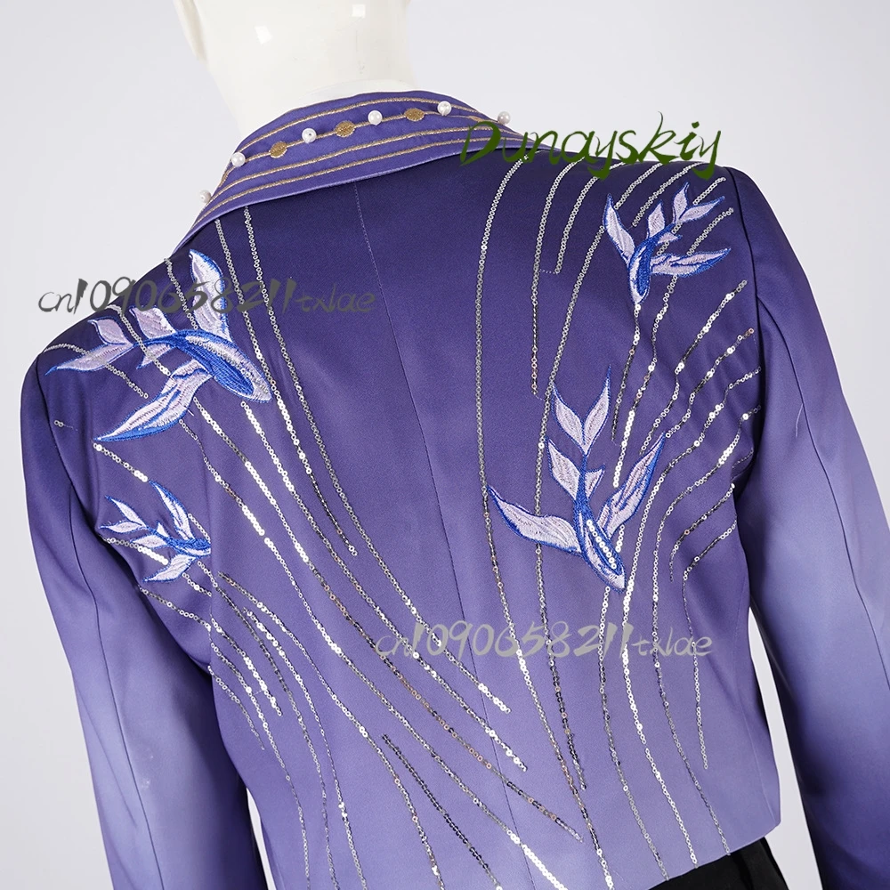 ^ความรักและ Deepspace Rafayel QiYu COS จมน้ําในร้านวิกผมธีมปลาวันเกิดทะเลไม่มีที่สิ้นสุด 1104345165   เก็บ $% และวันฮาโลวีน