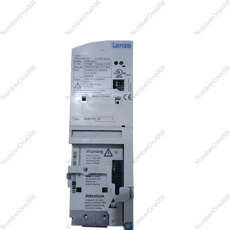 Second-hand Inverter  E82EV751-2C 0.75KW 220V Test OK