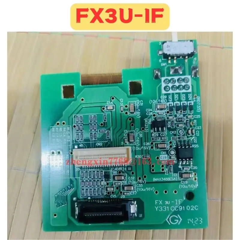 

Used Communication Board FX3U-IF FX3U IF Normal Function Tested OK