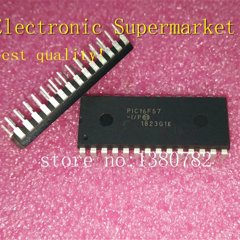 

Бесплатная доставка! 10 шт-50 шт Φ/P PIC16F57 DIP-28 IC PIC16F57-I!