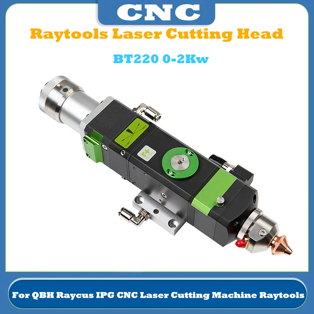 

Latest CNC Raytools Empower Series Fiber Laser Cutting Head BT220 0-2KW For QBH Raycus IPG CNC Laser Cutting Machine