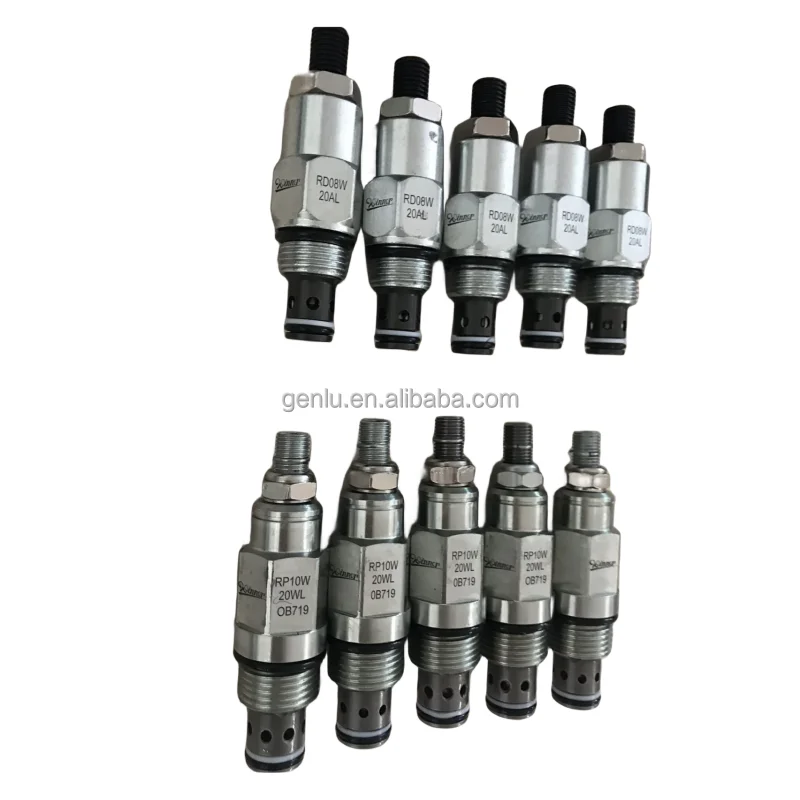 Controlli modulari (GENLU) RV5-16-S-0-60 RV5-16-S-0-60/29,7 RV5-16V-C-0-30/ Cartuccia limitatrice di pressione avvitata RV5