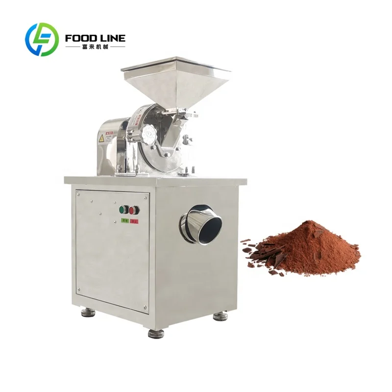 Best Selling Cocoa Grinder Grinding Processing Machine Sugar Powder Grinding Machine Powder Making Machine