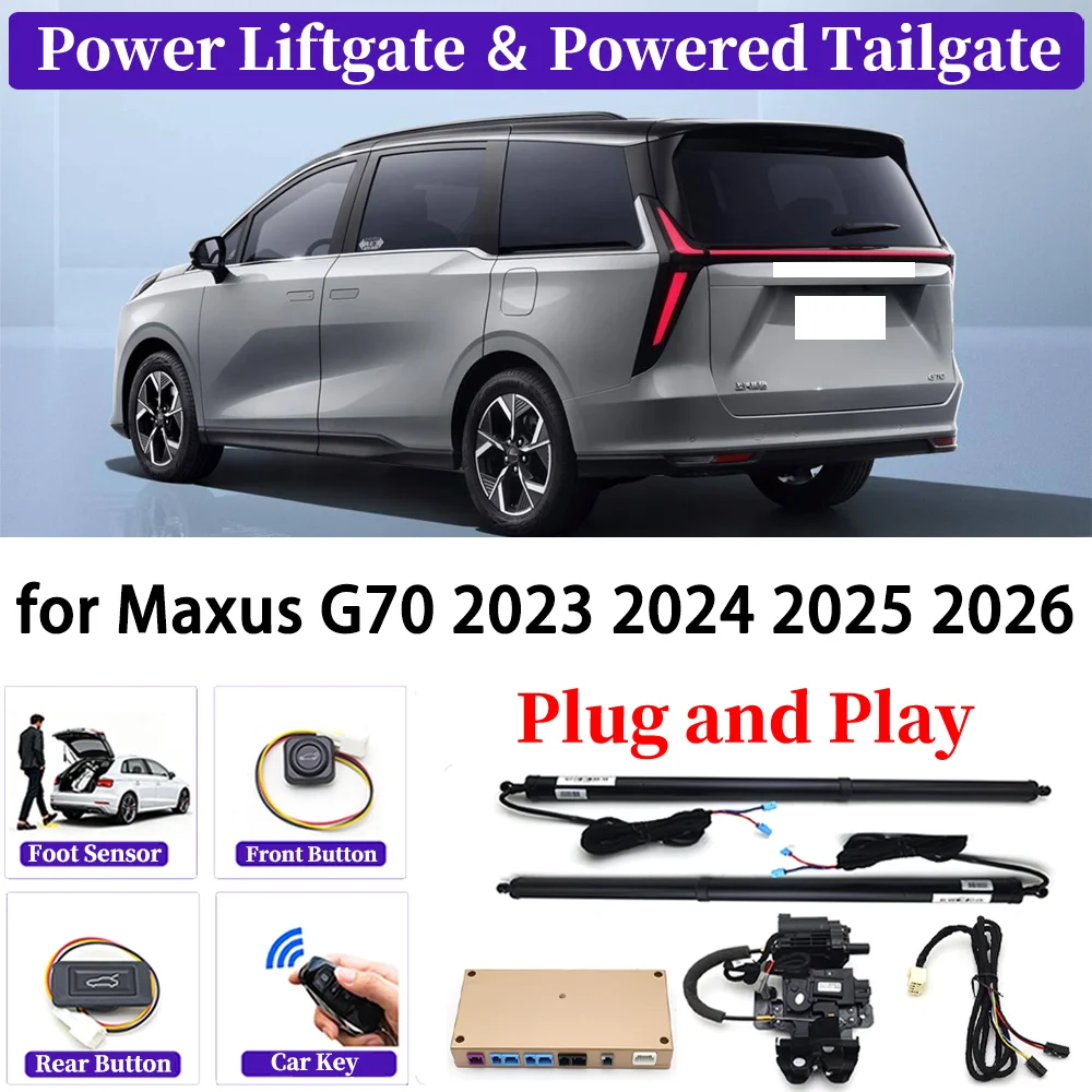 

ZJCGO for Maxus G70 2023 2024 2025 2026 OEM Upgrade Car Automatic Power Liftgate Kit Smart Auto Electric Tailgate System