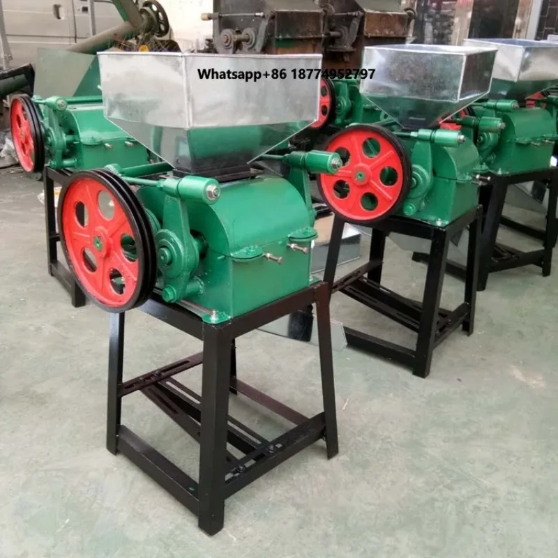 EXW Price- Grain Crusher Oats Flaking Mill Machine/corn Flakes Extruder Machine/oat Flakes Making Processing Machine