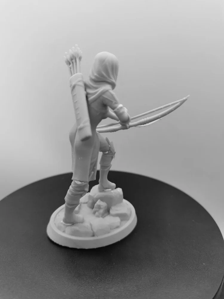 

1/24 Scale Resin Figure Death Game Female shooter Assembled Model Kit Statue Unassembled and Unpainted 3D printing toy