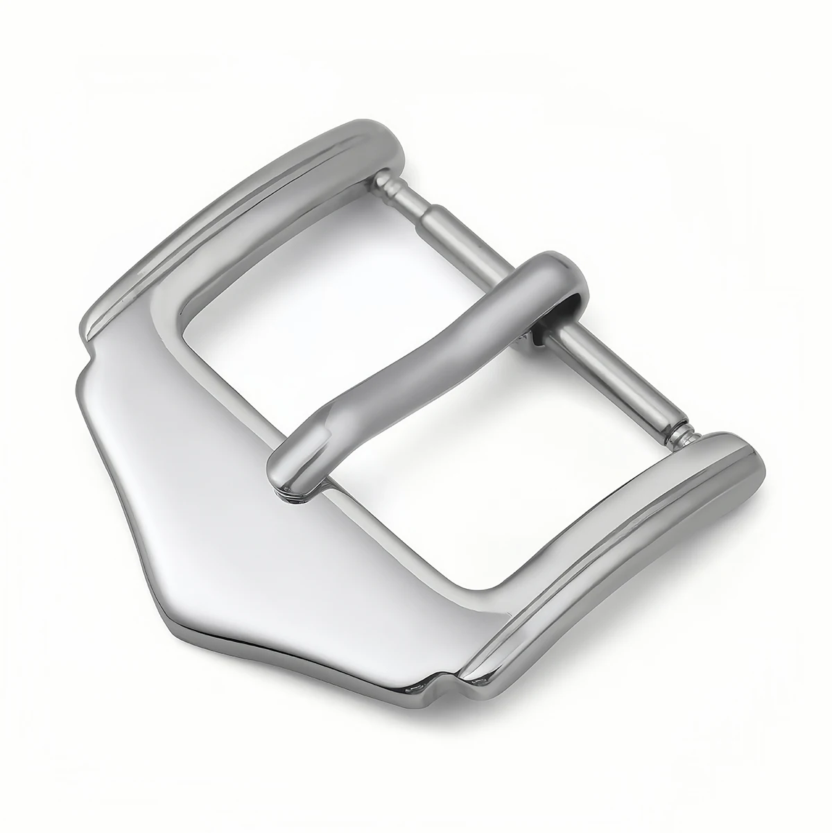 مشبك ساعة 304L الفولاذ المقاوم للصدأ الساعات زر دبوس المشبك ل حزام (استيك) ساعة استبدال مشبك 16/18/20/22 مللي متر ساعة اكسسوارات #6