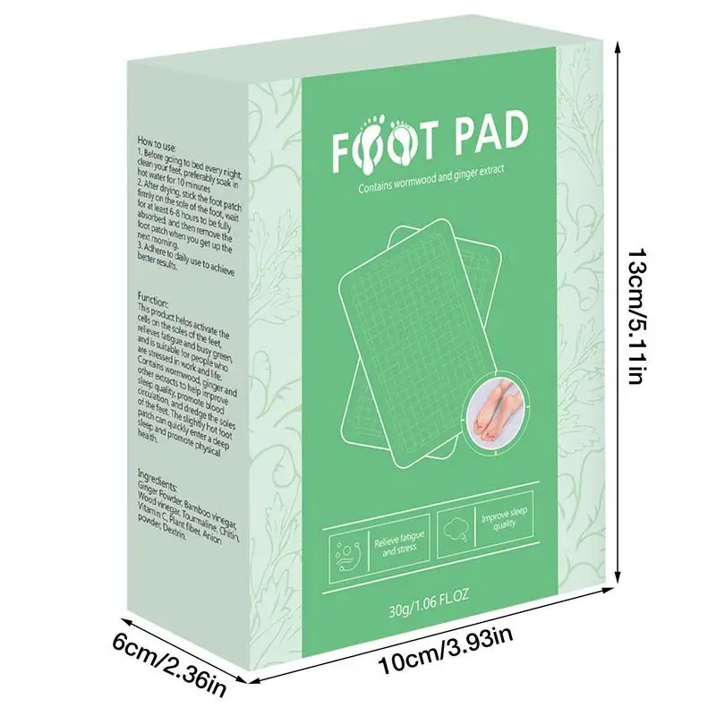 Deep Cleansing Foot Pads 40pcs Natural Wormwood Foot Pad For Foot And Body Care Deep Cleansing Foot Pad For Foot And Body