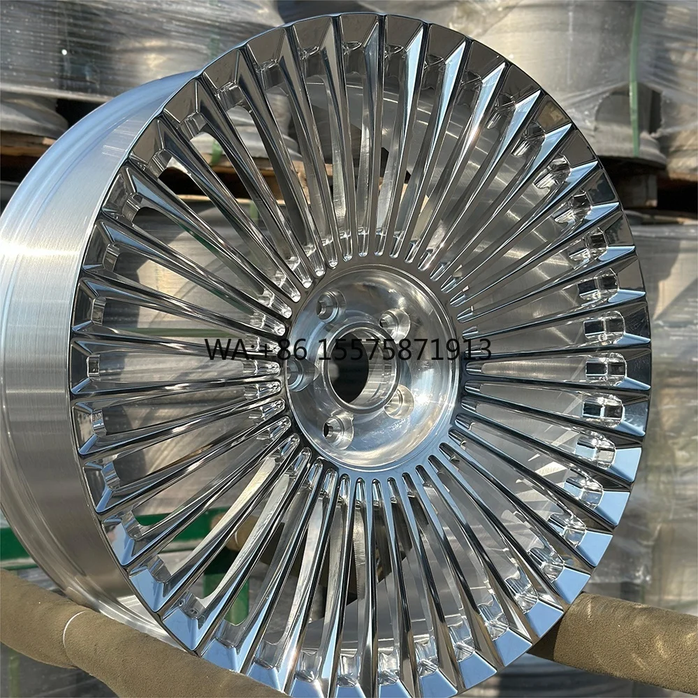 

Кованые моноблочные диски на заказ 18 19 20 21 22 23 24 26 дюймов 5x112, полированные, из сплава 6061-T6, для автомобилей Mercedes-Benz