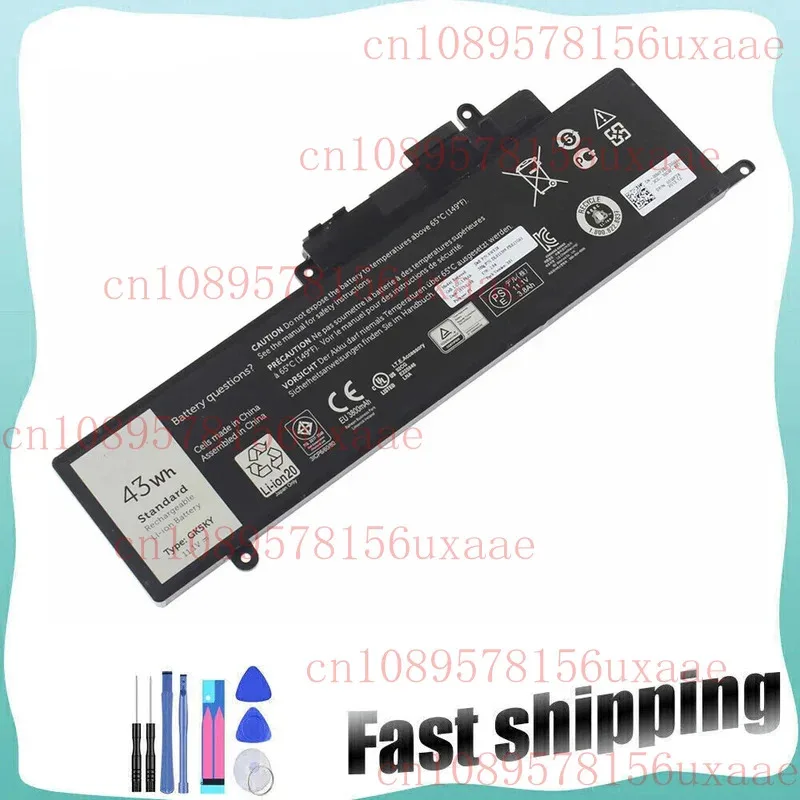 

Аккумулятор GK5KY для Dell Inspiron 11 3000 3147 3148 3152 серии Inspiron 13 7000 XMSJ