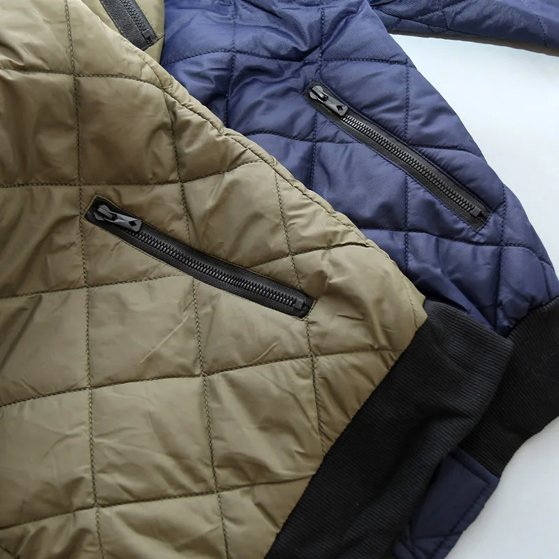 جاكيت رجالي شتوي دافئ من القطن السميك بنمط الماس على الطراز الأمريكي القديم من كولبار، معطف مبطن بالقطن مع غطاء للرأس، تصميم ...