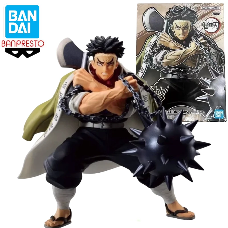 

В наличии Bandai BANPRESTO вибрирующие звезды против убийц демонов Himejima Gyomei аниме экшн-фигурка игрушка подарок Коллекционная модель хобби