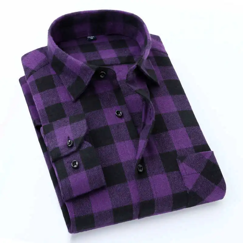 

Men's Casual Plaid Long Sve irt Loose Fit adual Color Sun Protection Treaent Cotton Spring Tour Commute Sle Zipper