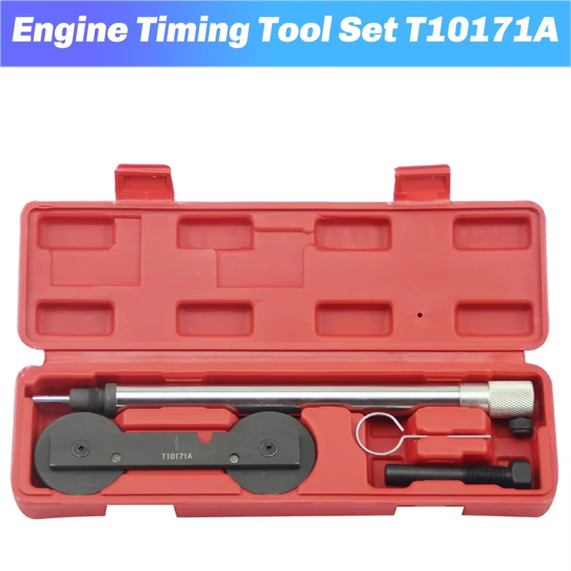 A96E-Car Chain Drive Tool Kit Engine Timing Tool Set T10171A For  VW VAG 1.2, 1.4Tfsi, 1.4, 1.6Fsi