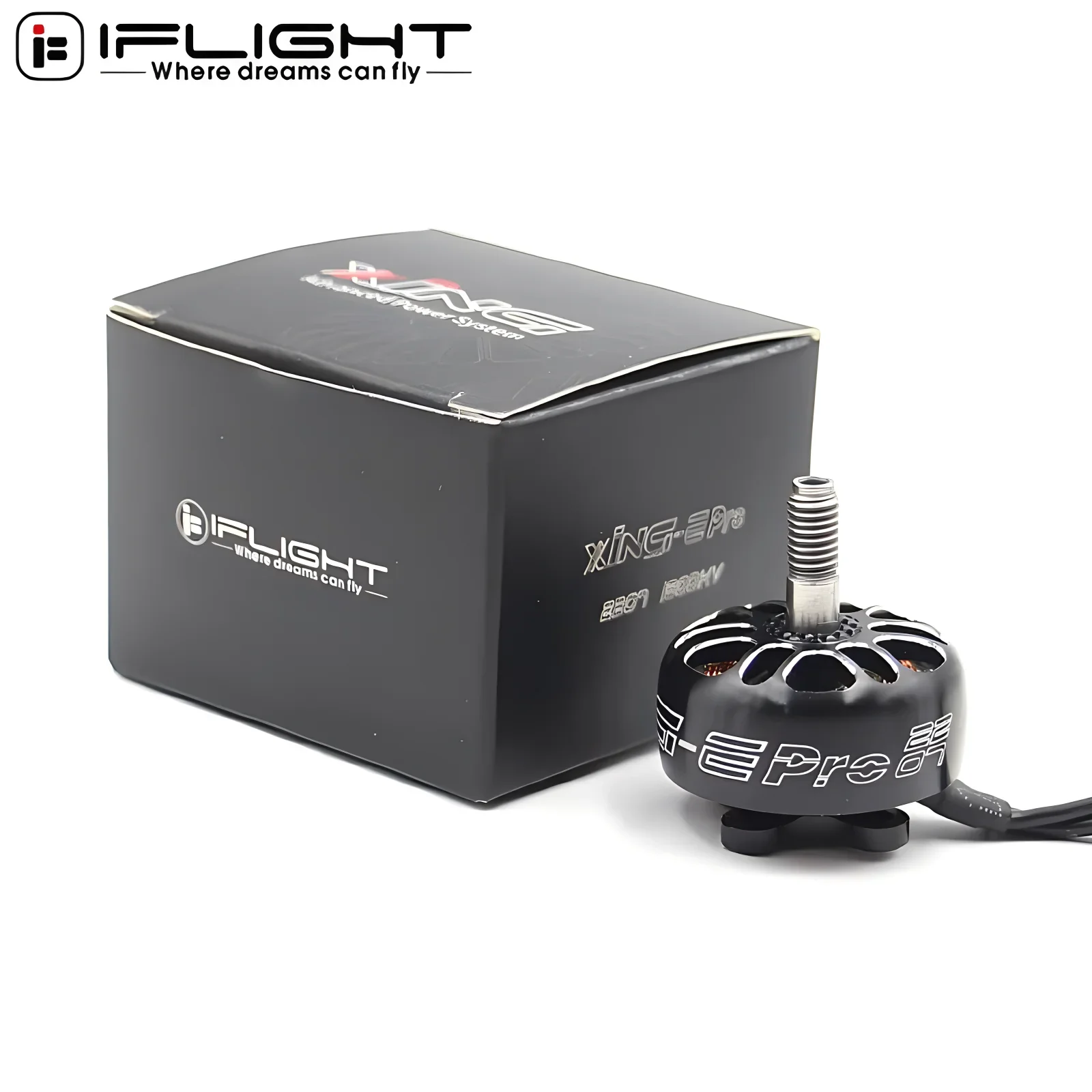 New iFlight XING-E Pro 2207 1800KV 2450KV 2750KV Brushless Motor 2~6S Lipo 5mm Hollow Shaft for 5~6inch Propeller Drone
