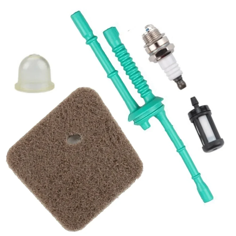 Imagem -05 - Filtro de ar Linha de Combustível Filtro Primer Lâmpada Tubo de Combustível para Stihl. Fs38 Fs45 Fs46 Fs55 Km55 Hl45 Fs45l Fs45c Fs46c Km55c Km55r Km55rc