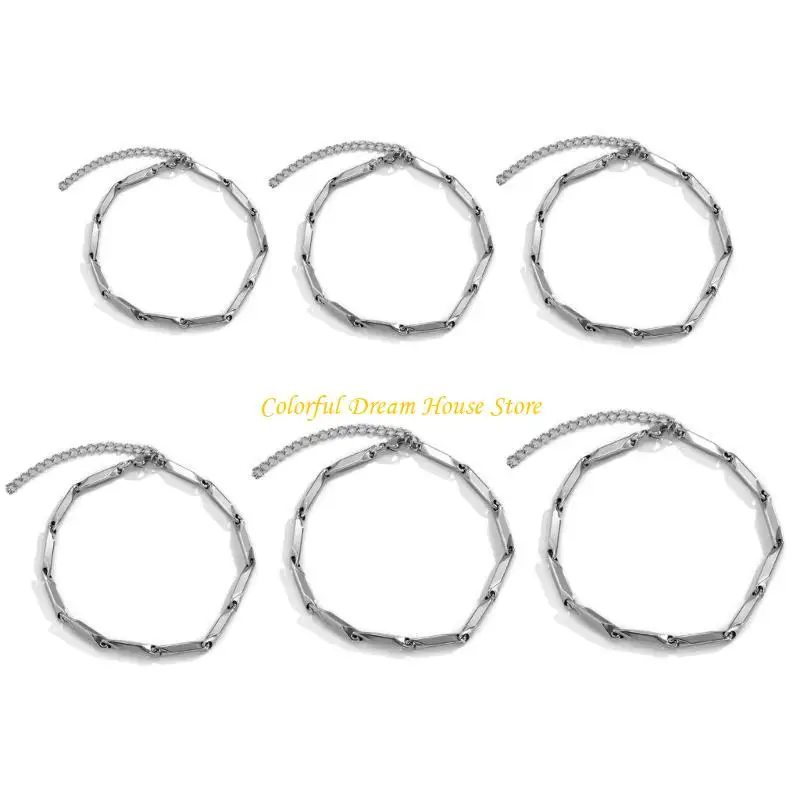 Elegant Women's Bracelet Sturdy Steel with Adjustable Length Designs for Trendy Adults Casual Wear Any Occasions