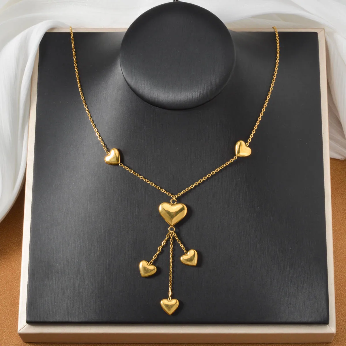 

Stainless Steel Necklace for Men Women Unisex Fashion Jewelry Trendy Daily Gift Idea Birthday Valentine Christmas Present