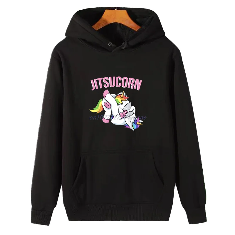 Jiu Jitsu Hooded Sweatshirt Sweaters Jitsu corn Kids Brazilian Jujitsu Fashion Winter Hoodie Sweaters Thick Sweater Man Hoodie