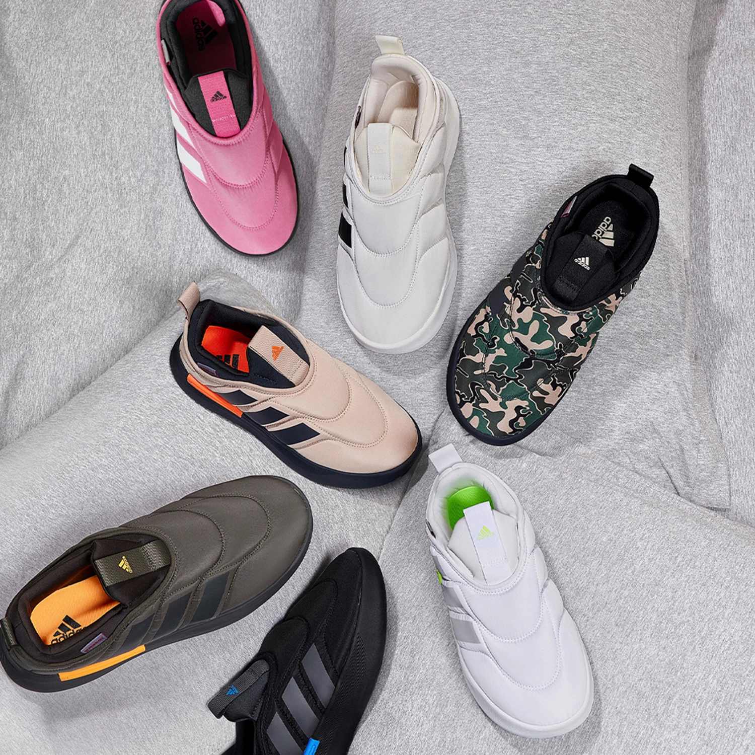 

Аутентичные зимние ботинки унисекс Adidas ADIPUFF с мягкой подкладкой IF4227