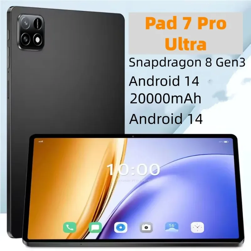 

2025 Mi Pad 7 Pro Ultra Latest Global First Tablet Mi Android 14 Snapdragon 8Gen3 11 Inch Soft Light Screen WiFi GPS WPS 5G PC