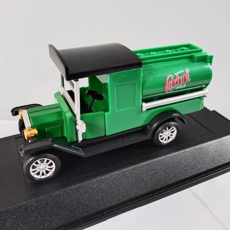 

Original 1:64 Scale Vintage Oil Truck Simulation Children Toy Models Gift Souvenirs Scene Decoration