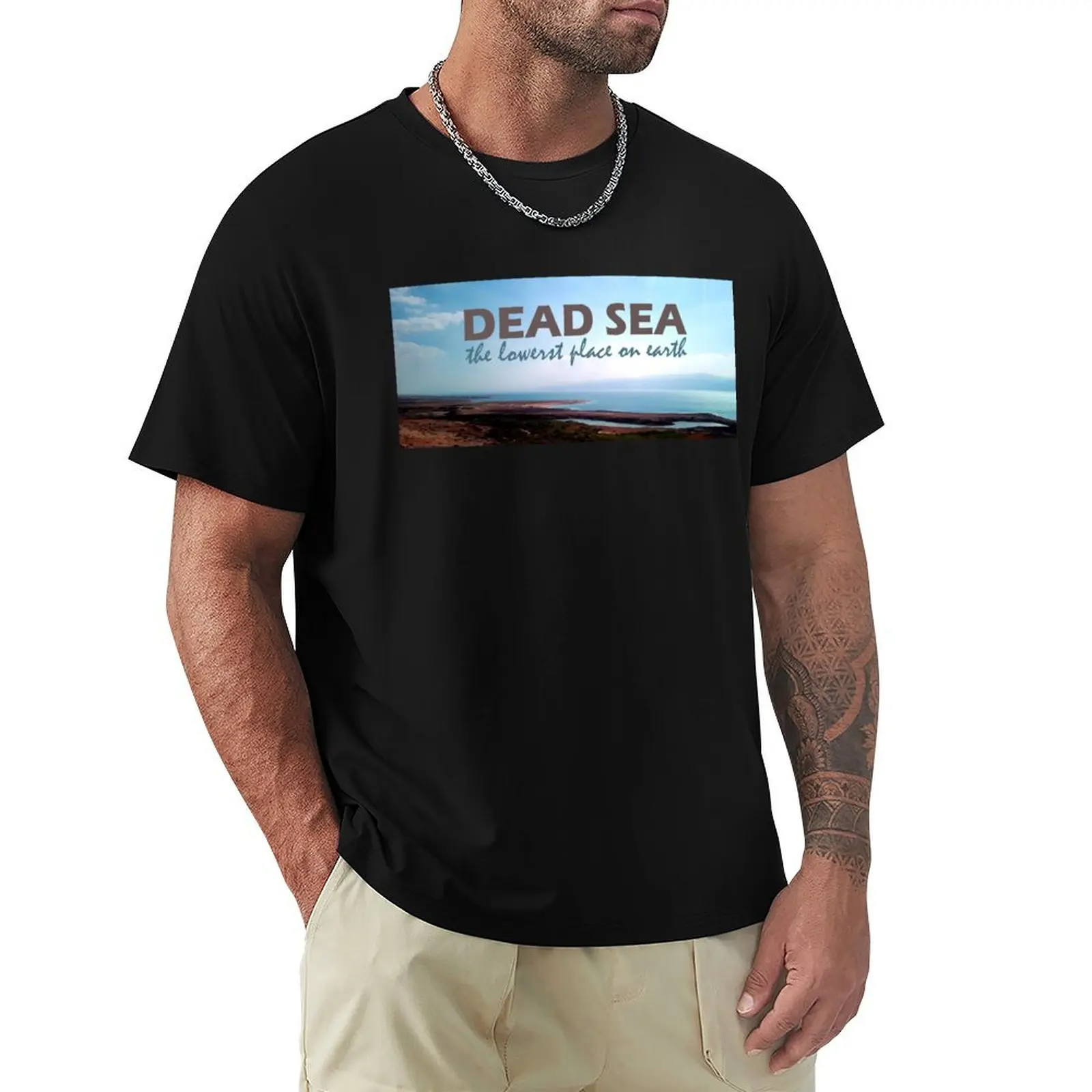 

The Dead Sea View T-Shirt Modern Style Print T-Shirt