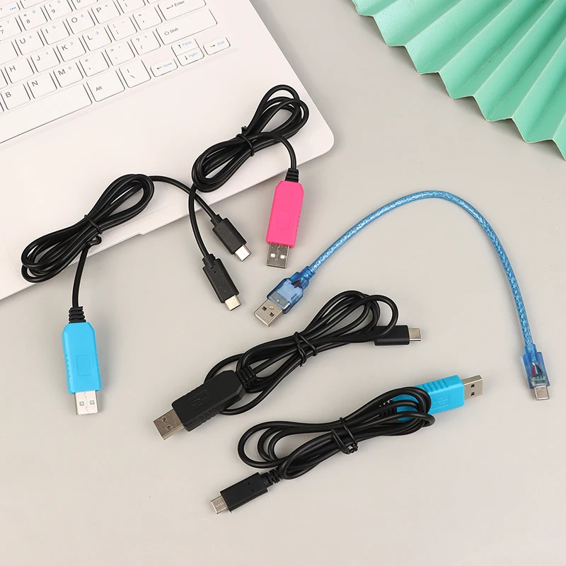 CH340 PL2303 CP2102 FT232 TYPE-C Cable de línea de descarga USB a adaptador de cable serie TTL Compatible