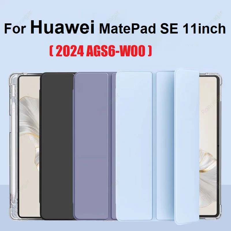 Mit Stifthalter Funda für Huawei MatePad SE 11 2024 Hülle 11\