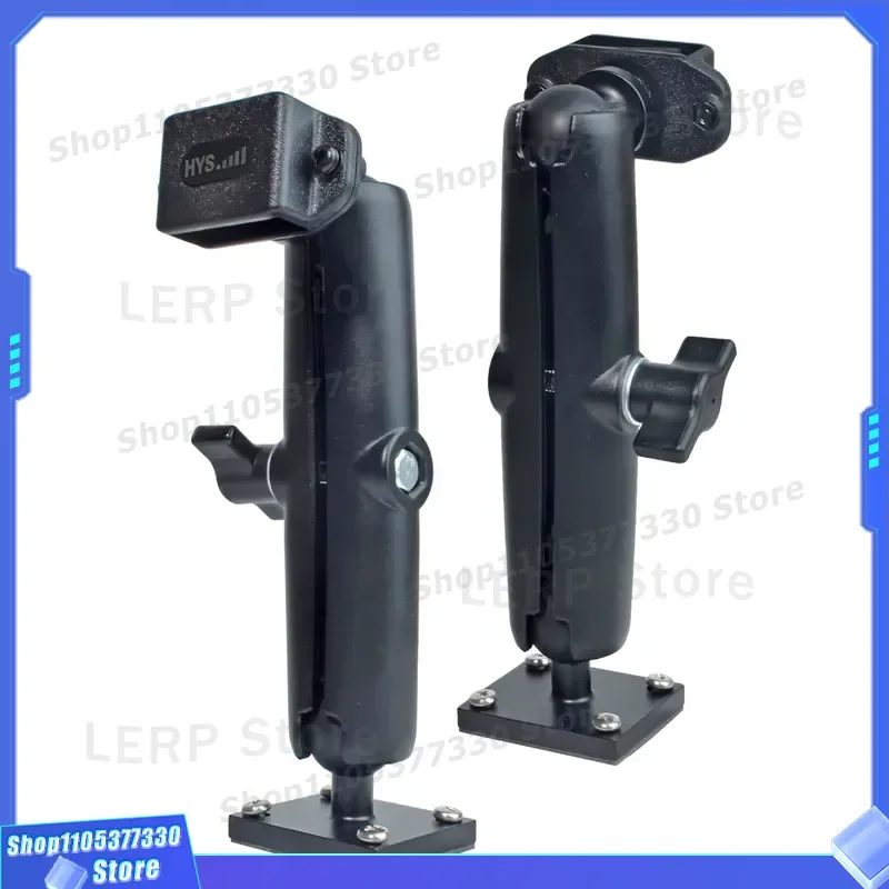 Heavy Duty Universal Drilling Rig Base Truck Mounted Radio Bracket Adjustable Vehicle Handheld Walkie Talkie Holder Stable