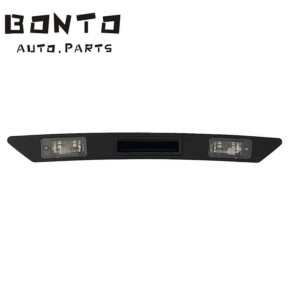 BONTO Car Rear License Plate Light Trim Assembly For A3 A4 A6 Q7 RS3 S4 2003‑2013 OEM:8P48275743FZ