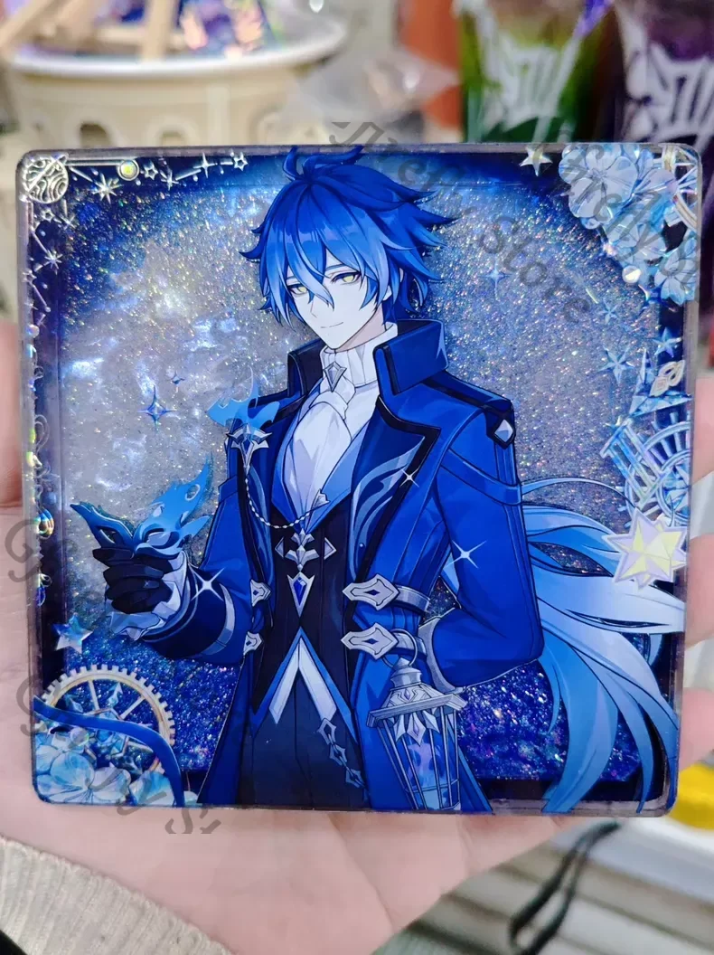 原神-キリル・チュドミロヴィッチ・フリンズ-流砂麻雀-アクリルオーナメント-ファングッズ-手作り品-モデル-トランスカード