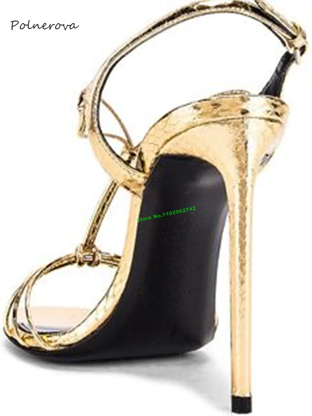 Luxury Cross Ankle Strap Modern Sandals Snake Skin Stiletto Heel Sandals Runway Banquet Shoes for Women 2023 Summer Newest Sexy