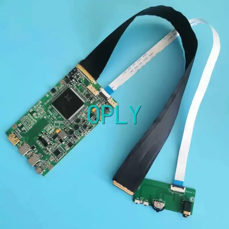 For B140QAN02 B140QAN01 LP140QH1 LP140QH2 Laptop Screen 4K Drive Controller Board EDP 40 Pin Mini-HDMI TYPE-C 2560*1440 14