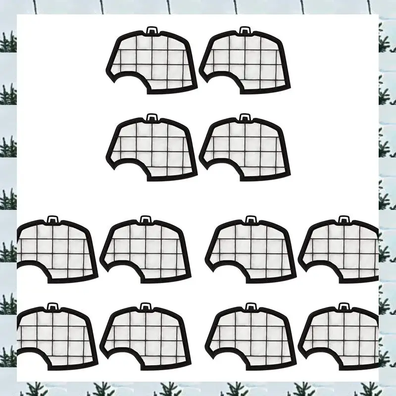 

ABLG 12Pcs Motor Filter Replacement Protection Replacement Filter For Vacuum Cleaner For Vorwerk Kobold VK140 VK150