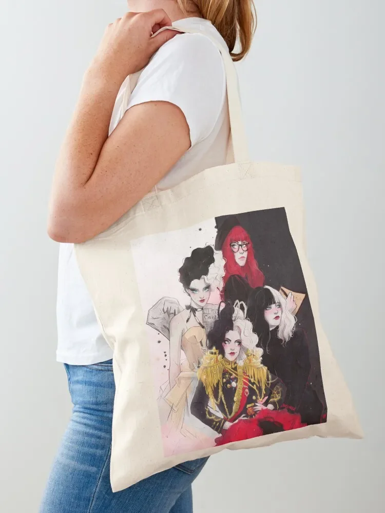 

CRUELLA Tote Bag shopper bags for women Canvas bag custom fabric bag