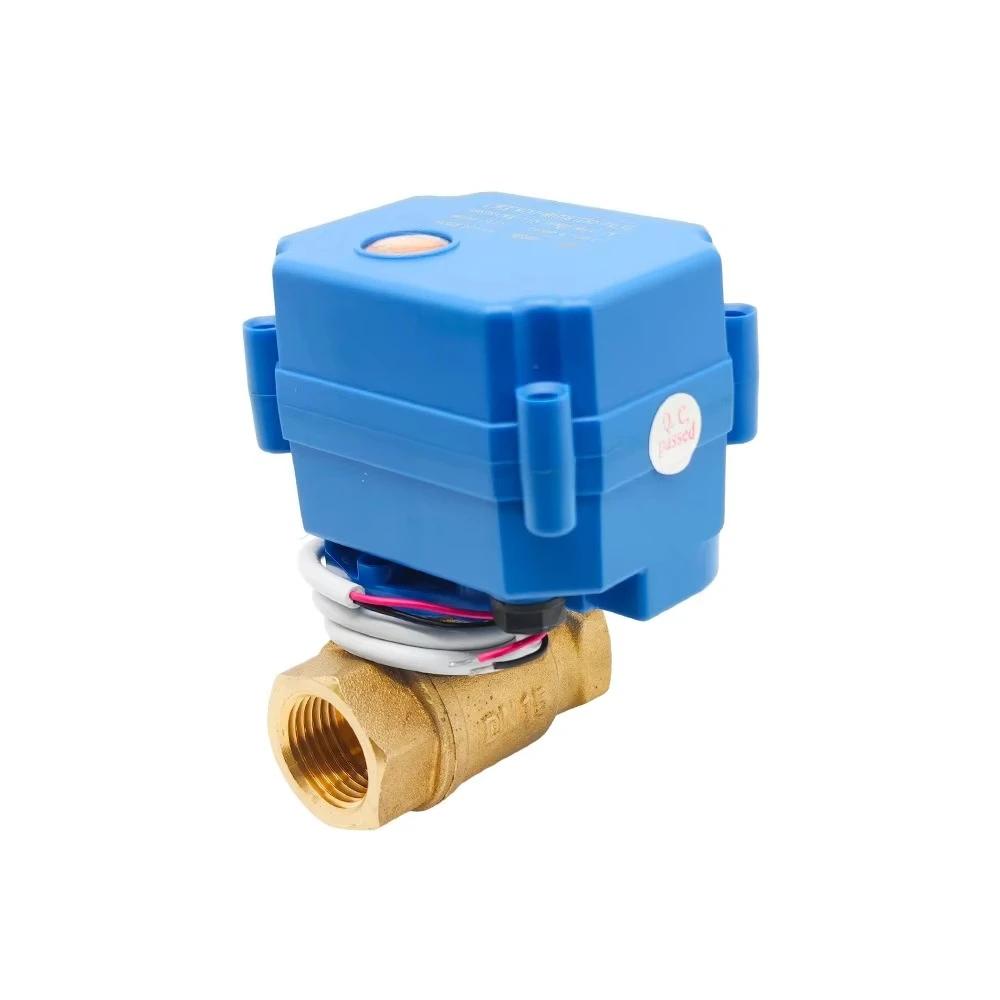 

Factory Direct DN8-25 Max 2.0 Output Torque CWX-15N Automatically Quick Open/Close Mini Motorized Ball Valve