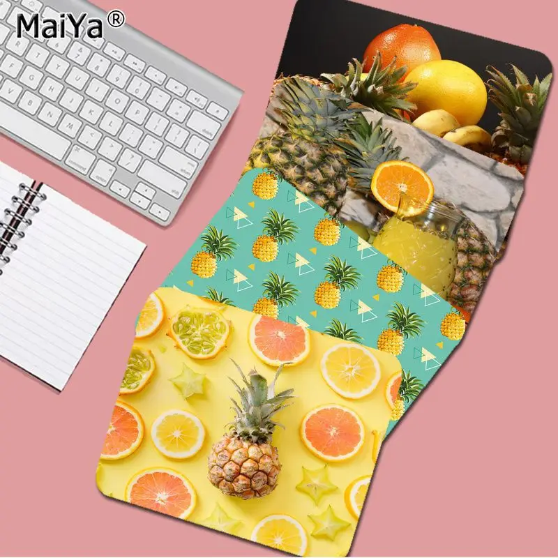 

Pineapple fruit Mousepad Anti-Slip Gaming Mouse Pad Gamer Desk Mat Keyboard Pad Decoration Mause Pad Office Desk Accessories