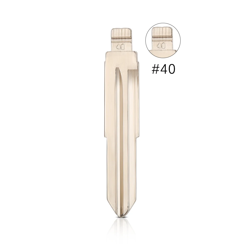 シボレー車用のスペアメタルブレード,10個ピース/ロット,空のuncut,kd vdiリモート,#40 lishi dwo5,車の診断アクセサリー