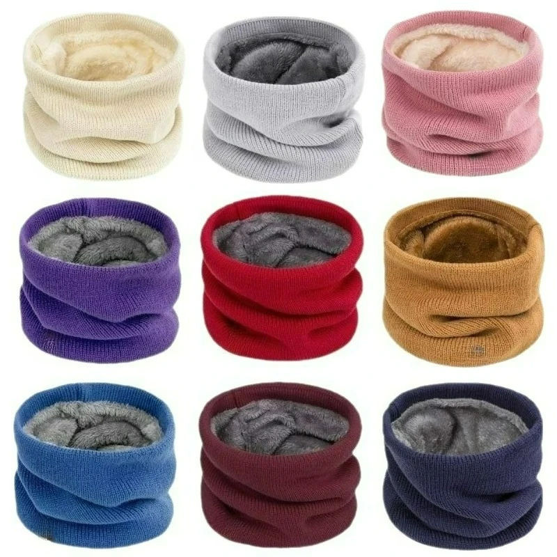 1 SZT. Unisexowy zimowy ocieplacz na szyję ​   Maska na twarz z polarową podszewką, wiatroodporna, idealna do jazdy na rowerze, gruby szal termiczny chroniący przed zimnem.