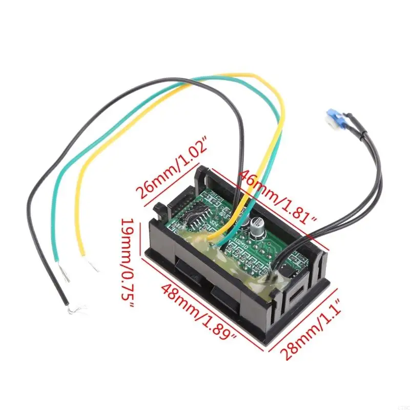 U75C 12V Adatta a LED a LED regolabile universale per calibro del livello del carburante per motociclette